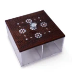 Oriental Storage Box with Mother-Of-Pearl  Engraving