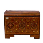 Vintage Wooden Box with Traditional Mosaic – Handmade  Decorative