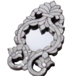 Miniature Mirror with Mother-of-Pearl – Handmade Decorative Mirror