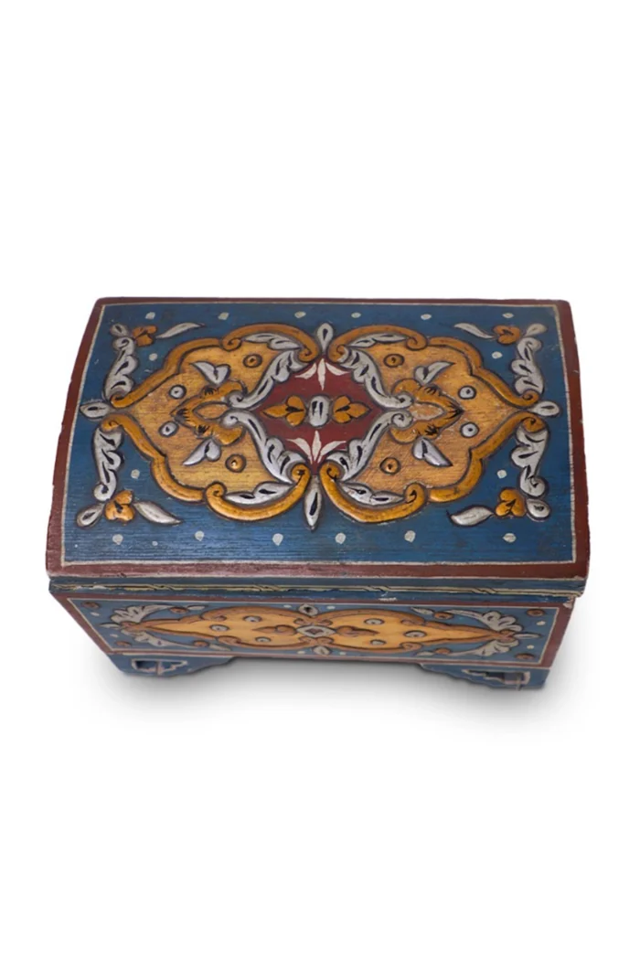 Handmade Ajami Jewelry Box from Damascus - Image 1