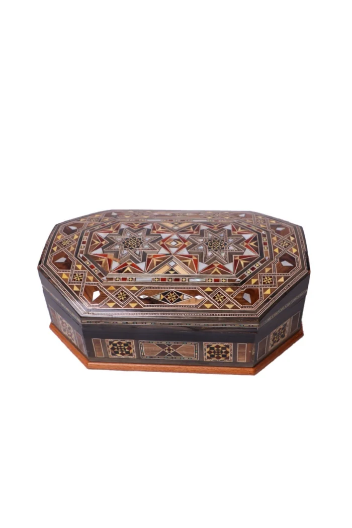 New Damascus Mosaic Box – Handmade in the Traditional Style - Image 1