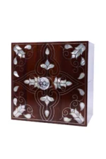 Oriental Storage Box with Mother-Of-Pearl  Engraving - Image 3