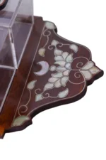 Handcrafted Mother-of-Pearl Box Set with Islamic Calligraphy - Image 3