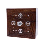 Oriental Storage Box with Mother-Of-Pearl  Engraving - Image 2